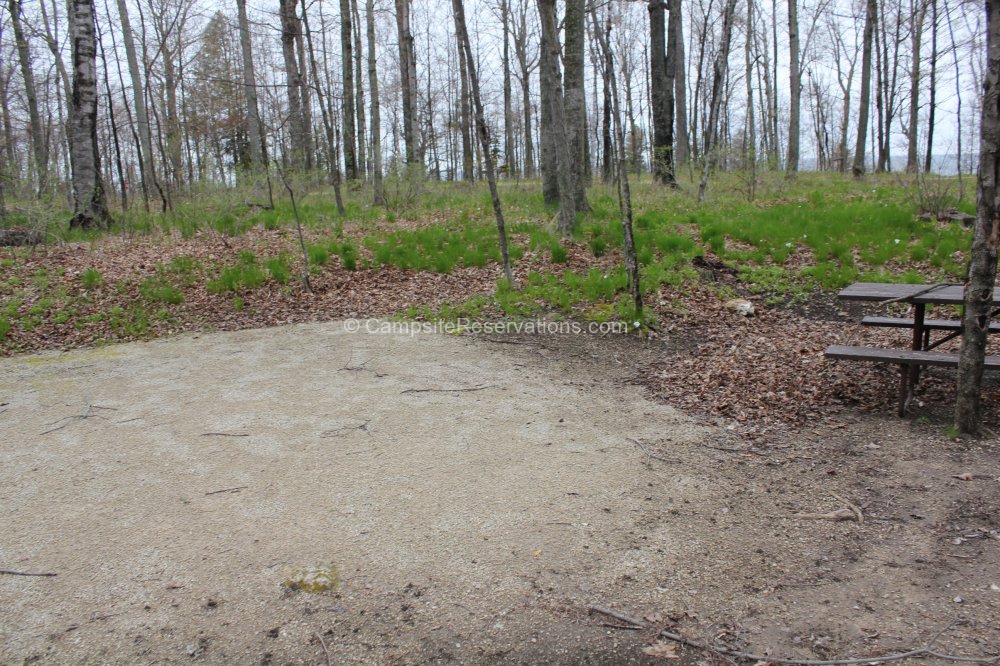 Photo of Campsite 504 in Welckers Campground at Peninsula State Park